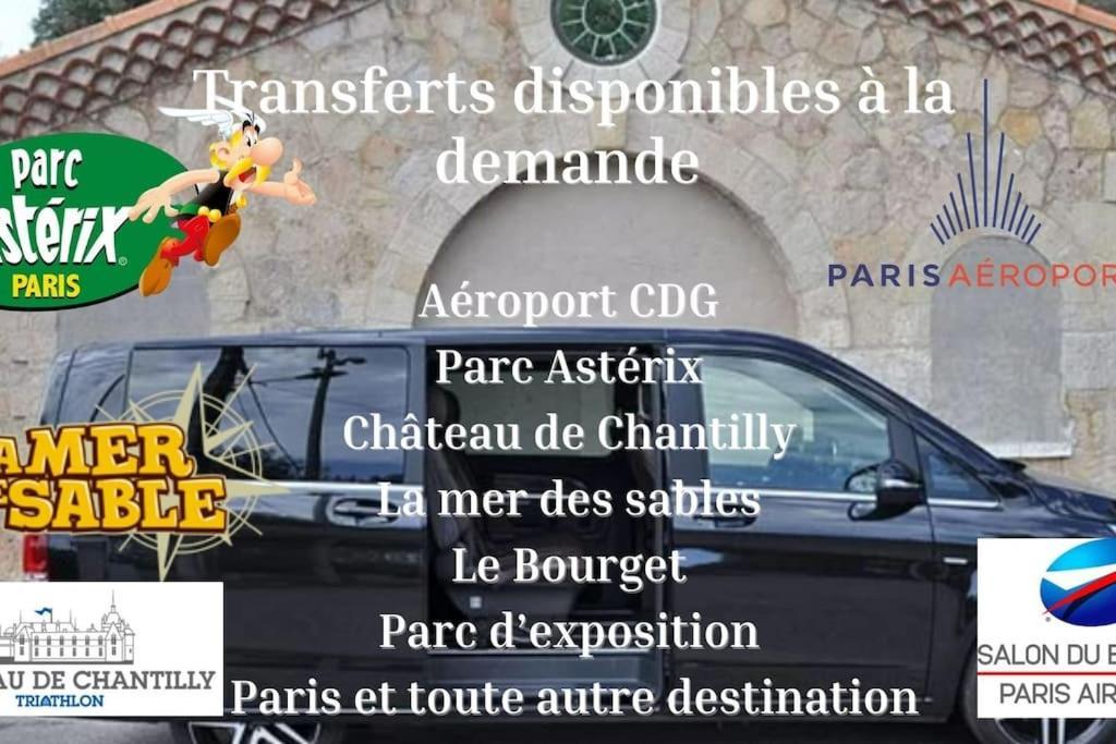 Cosy Home Proche De Roissy Cdg Paris, Parc Asterix I Aeroville I Parc Des Expo I Villepinte Louvres Exterior photo